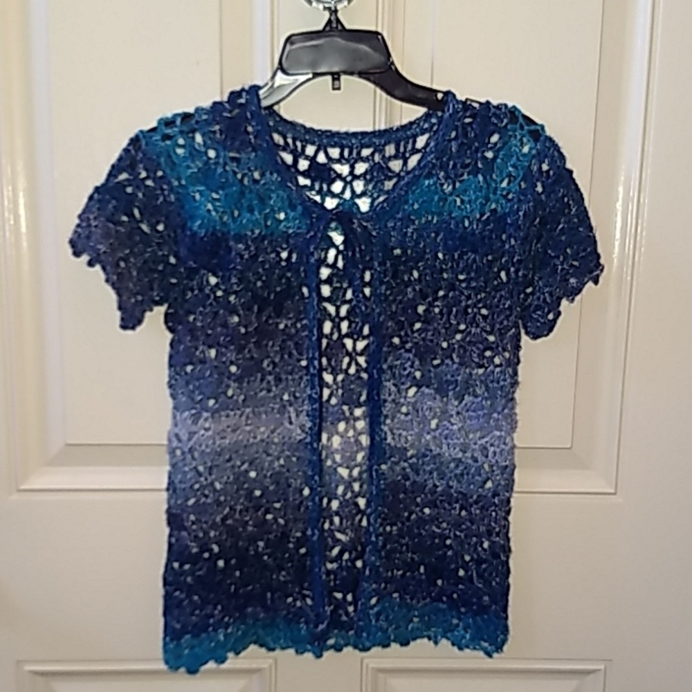 Crochet handmade summer sweater